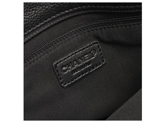 Chanel Executive Tote Ledertasche Schwarz - Ansicht 4