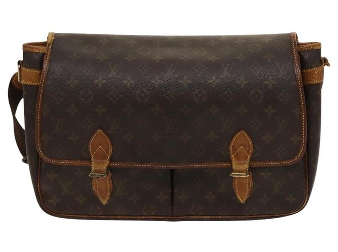 LOUIS VUITTON Monogram Gibeciere GM Borsa a Spalla M42246 LV Auth bs25507 Monogramma - vista 13