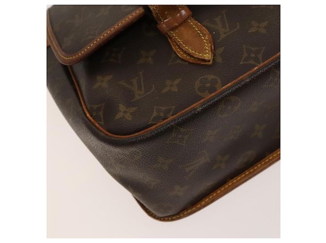 LOUIS VUITTON Monogram Gibeciere GM Borsa a Spalla M42246 LV Auth bs25507 Monogramma - vista 17