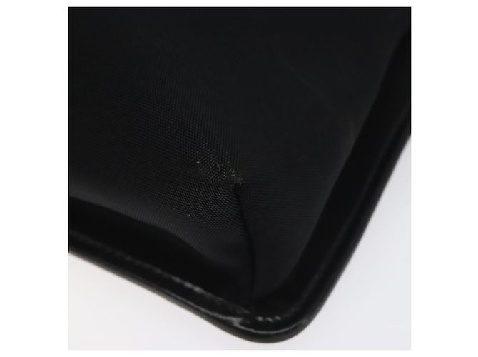 Borsa a Spalla GUCCI Nylon Nero Argento 92560 Auth ep8886 - vista 14