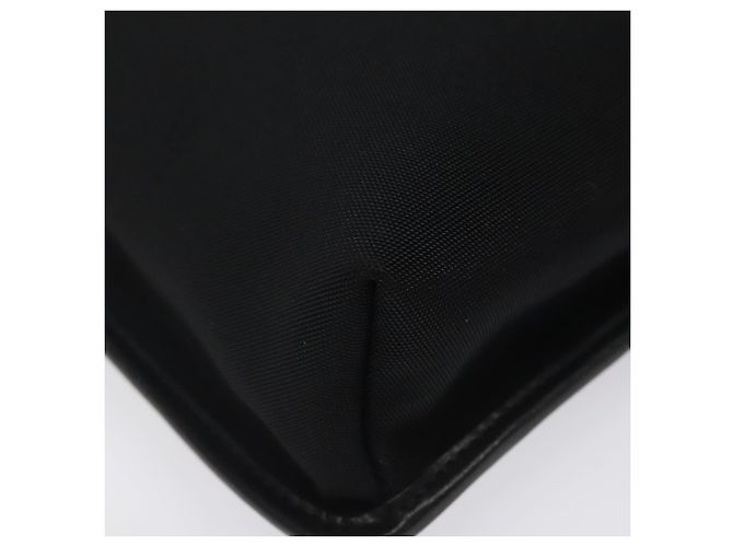 Borsa a Spalla GUCCI Nylon Nero Argento 92560 Auth ep8886 - vista 15
