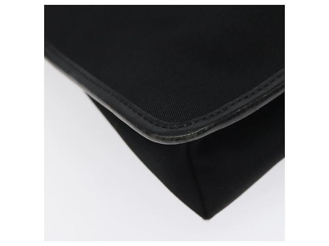 Borsa a Spalla GUCCI Nylon Nero Argento 92560 Auth ep8886 - vista 9