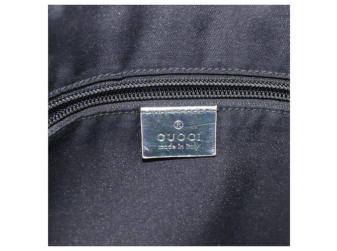 Borsa a Spalla GG Canvas Gucci Argento 145857 Auth ki5740 - vista 18