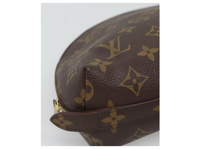 LOUIS VUITTON Pochette Cosmetica Demi Ronde Monogram M47520 LV Auth BA2009 Monogramma - vista 14