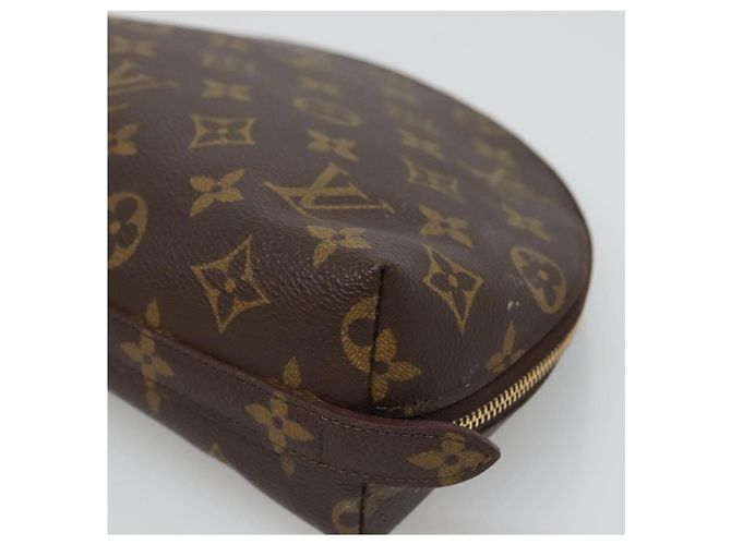 LOUIS VUITTON Pochette Cosmetica Demi Ronde Monogram M47520 LV Auth BA2009 Monogramma - vista 7