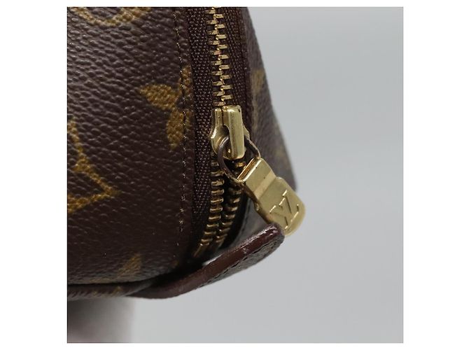 LOUIS VUITTON Pochette Cosmetica Demi Ronde Monogram M47520 LV Auth BA2009 Monogramma - vista 8