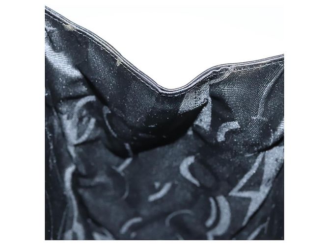 Borsa a mano in pelle Vala 2 vie nera e oro di Salvatore Ferragamo Auth gh079 Nero D'oro - vista 20