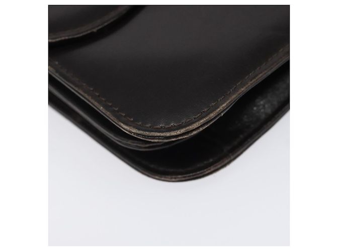 Borsa a Spalla GUCCI in Pelle Marrone Oro Auth 121613 D'oro - vista 15