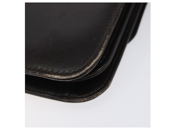 Borsa a Spalla GUCCI in Pelle Marrone Oro Auth 121613 D'oro - vista 16