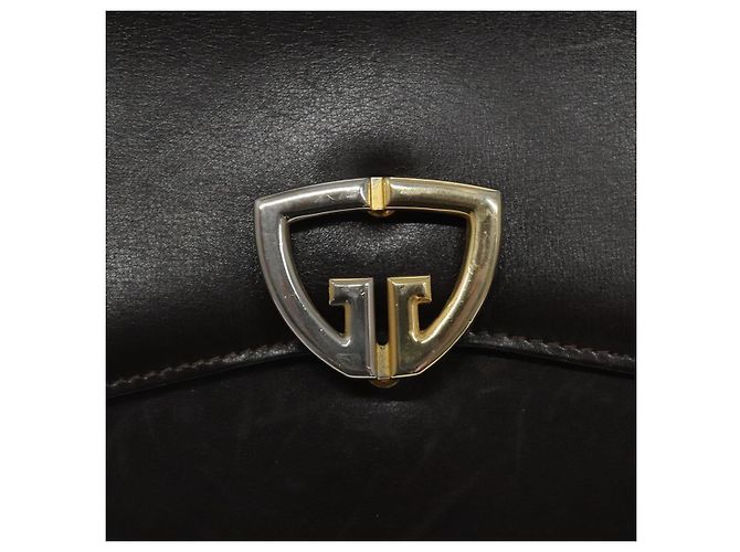 Borsa a Spalla GUCCI in Pelle Marrone Oro Auth 121613 D'oro - vista 18