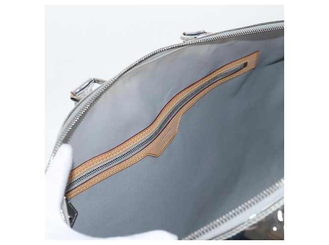 LOUIS VUITTON Monogram Miroir Keepall 55 Borsa Argento M95275 Auth yk18156SM - vista 28