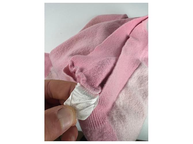 Vintage Courreges Wollpullover XS rosa Pink - Ansicht 4