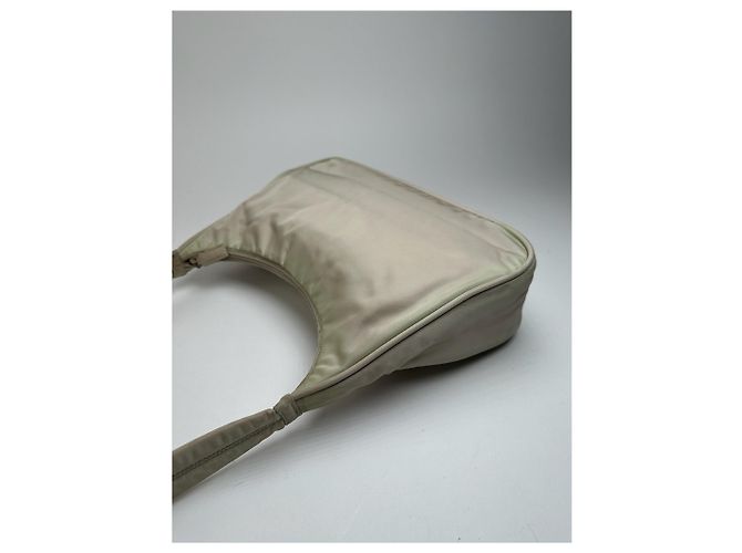 Vintage Prada Cleo Tasche beige - Ansicht 10