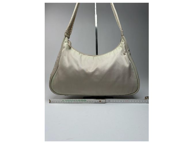 Vintage Prada Cleo Tasche beige - Ansicht 13