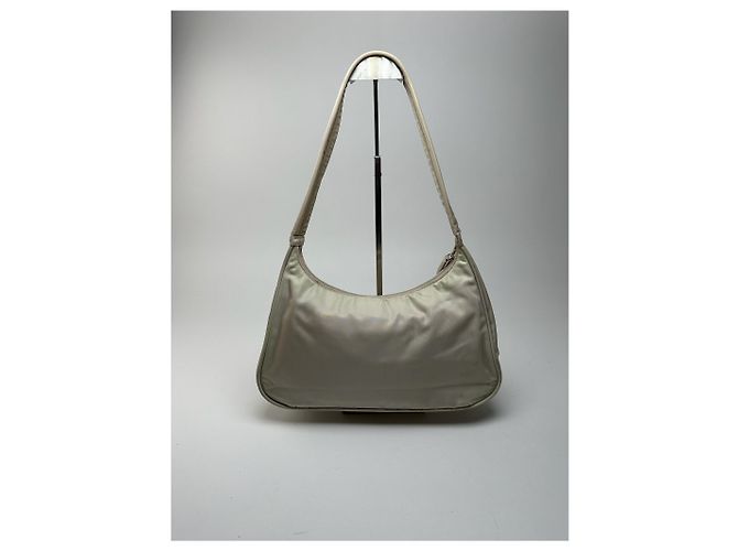 Vintage Prada Cleo Tasche beige - Ansicht 15