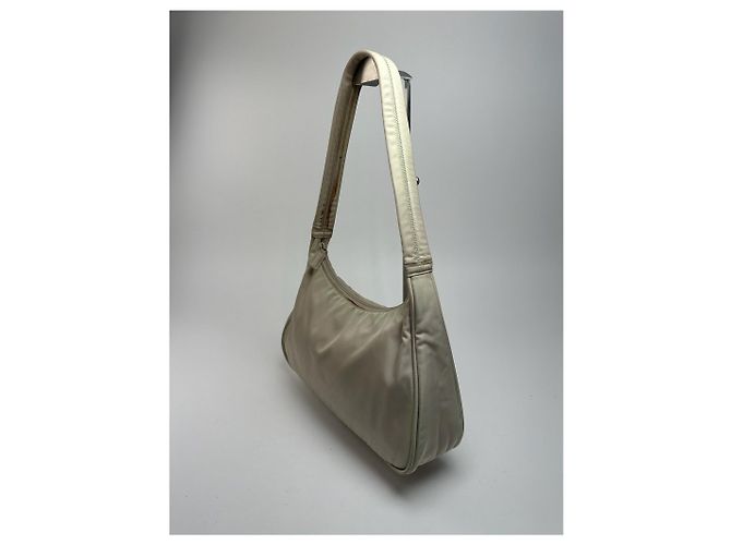 Vintage Prada Cleo Tasche beige - Ansicht 3