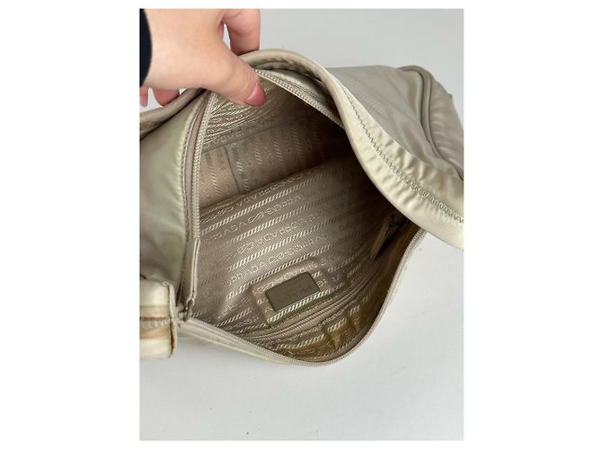 Vintage Prada Cleo Tasche beige - Ansicht 5