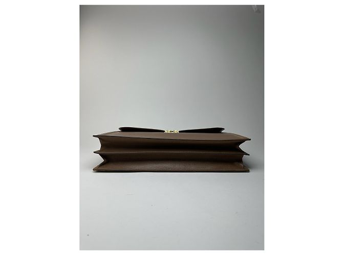 Valigetta in pelle vintage Gucci marrone - vista 8