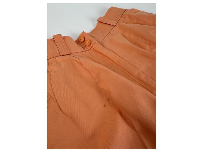 Set gemello vintage Balenciaga arancione e bianco L - vista 10