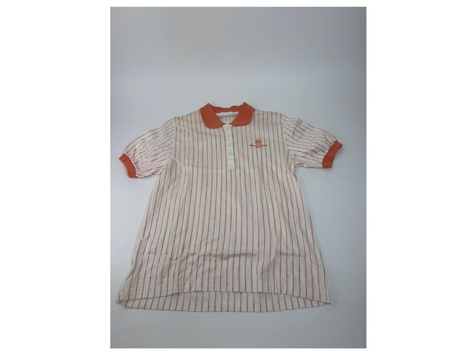 Set gemello vintage Balenciaga arancione e bianco L - vista 15