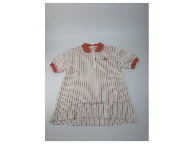 Set gemello vintage Balenciaga arancione e bianco L - vista 4