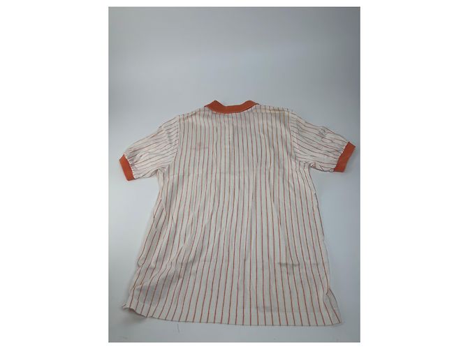 Set gemello vintage Balenciaga arancione e bianco L - vista 6