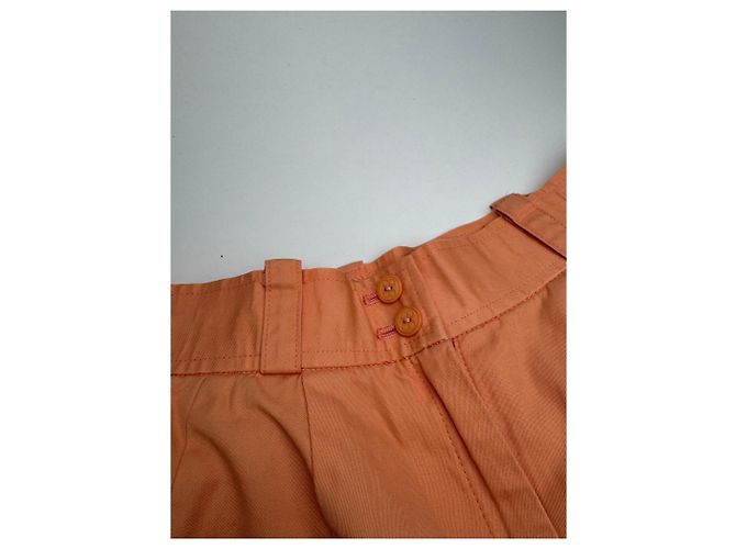 Set gemello vintage Balenciaga arancione e bianco L - vista 9