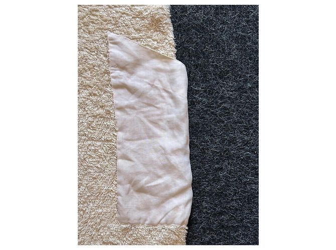 Autre Marque Vestido Guy Paulin Collector Eggshell Lino y Algodón Blanco roto - vista 15