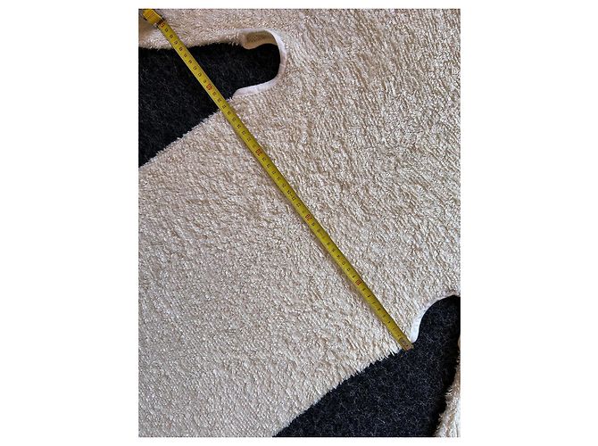 Autre Marque Vestido Guy Paulin Collector Eggshell Lino y Algodón Blanco roto - vista 18