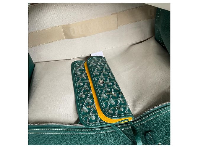Borsa a mano Goyard Hardy PM Verde - vista 14