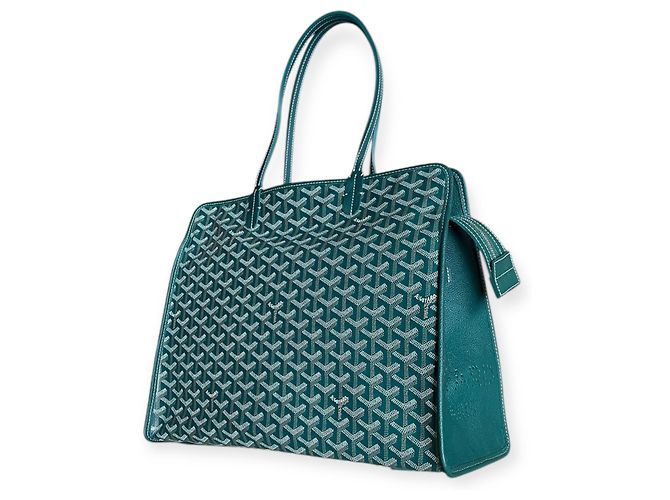 Borsa a mano Goyard Hardy PM Verde - vista 2