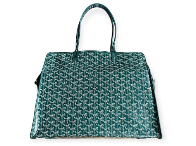 Borsa a mano Goyard Hardy PM Verde - vista 4