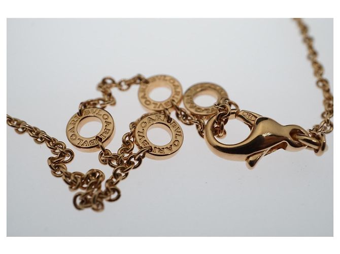 Bulgari Collana B.zero1 in oro rosa 18 carati Gold hardware - vista 12