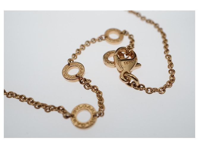 Bulgari Collana B.zero1 in oro rosa 18 carati Gold hardware - vista 14
