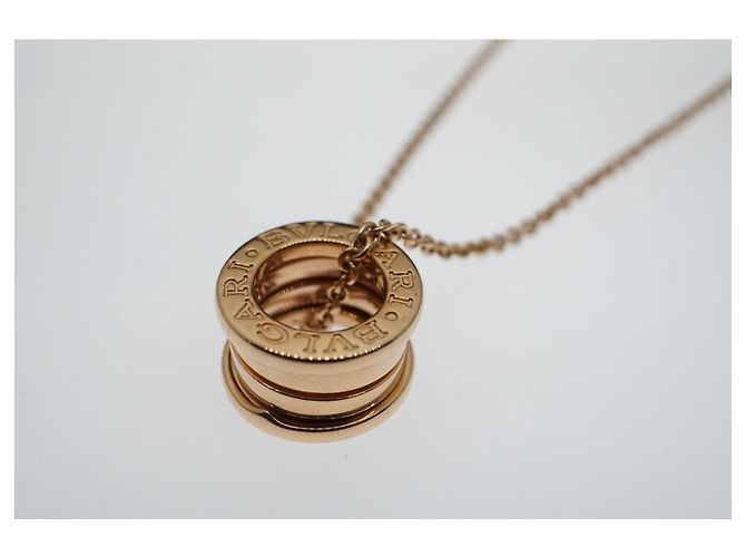 Bulgari Collana B.zero1 in oro rosa 18 carati Gold hardware - vista 18