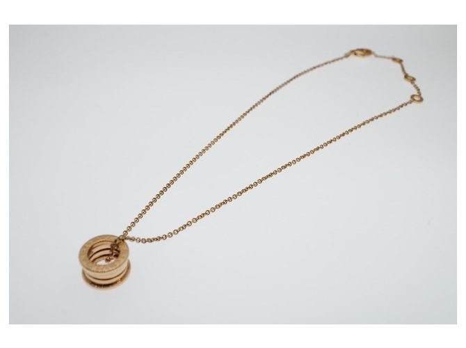 Bulgari Collana B.zero1 in oro rosa 18 carati Gold hardware - vista 19