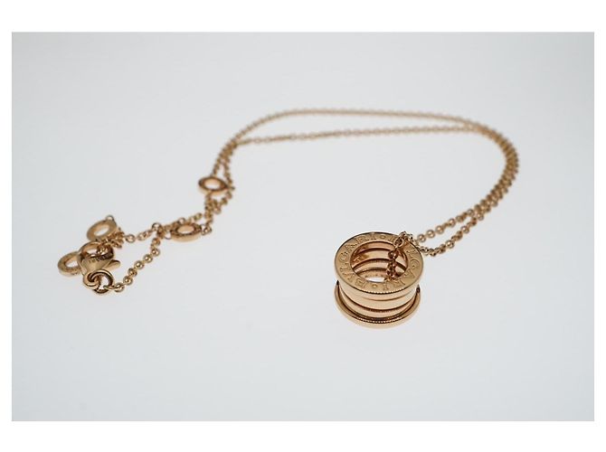 Bulgari Collana B.zero1 in oro rosa 18 carati Gold hardware - vista 3