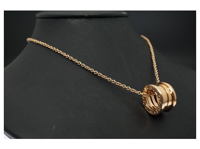 Bulgari Collana B.zero1 in oro rosa 18 carati Gold hardware - vista 5