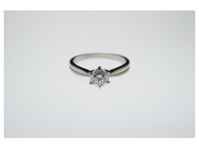 Authentic MIKIMOTO Diamond Ring 0.48CT Gold hardware - view 11