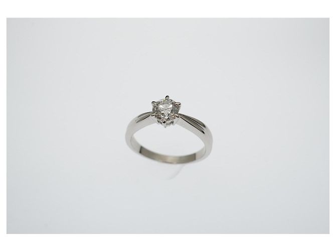 Authentic MIKIMOTO Diamond Ring 0.48CT Gold hardware - view 15
