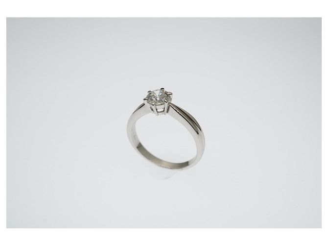 Authentic MIKIMOTO Diamond Ring 0.48CT Gold hardware - view 17