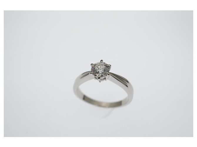 Authentic MIKIMOTO Diamond Ring 0.48CT Gold hardware - view 18