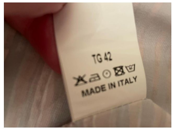 TRUSSARDI Kleid elegante leicht mit feinen Streifenmuster neu - Ansicht 12