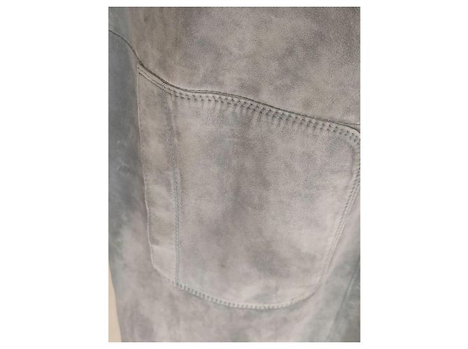 Trenchcoat der 70er Jahre CÉLINE Blau - Ansicht 13