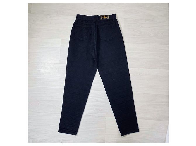 Fendi pantaloni vintage 1990s Nero - vista 2