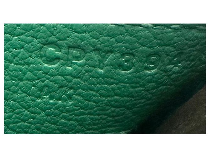 Hermès Birkin 30 Verde e Dourado Couro - vista 5