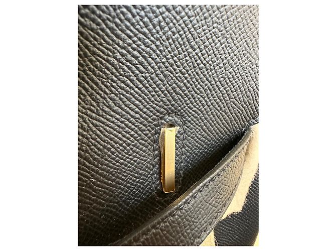 Hermès Birkin 35 in pelle Togo nera con finiture oro Nero - vista 3