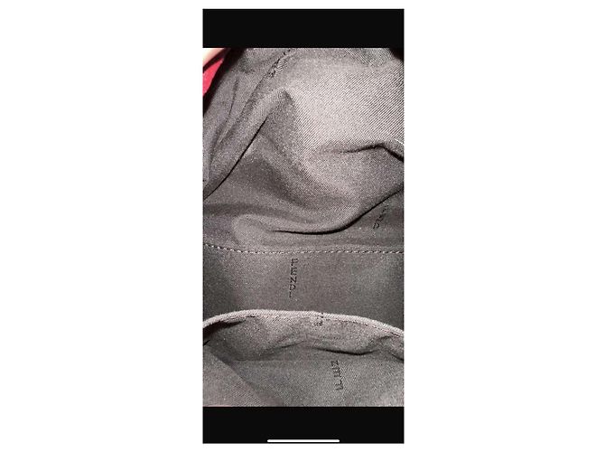 Chef Fendi Handtasche aus Leder Rot - Ansicht 5