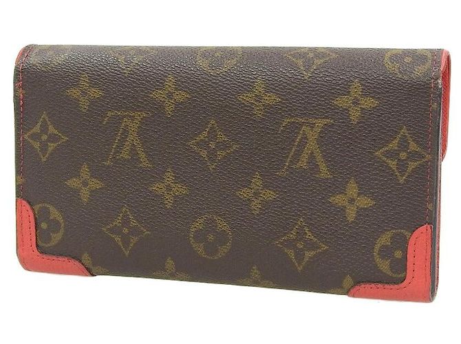 Carteira Retiro Monogram Sarah da Louis Vuitton Vermelho - vista 2