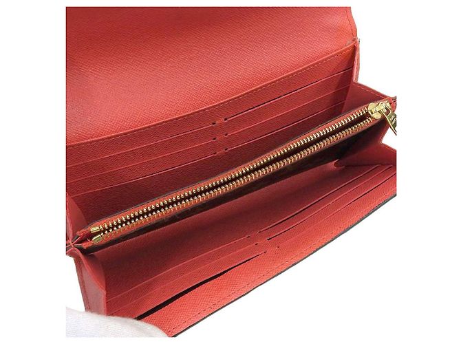 Carteira Retiro Monogram Sarah da Louis Vuitton Vermelho - vista 4